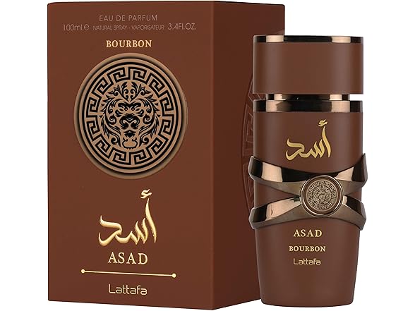 Lattafa Asad Bourbon for Unisex Eau de Parfum, 100-mL