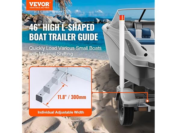 VEVOR Boat Trailer Guide - 46" w/ LED