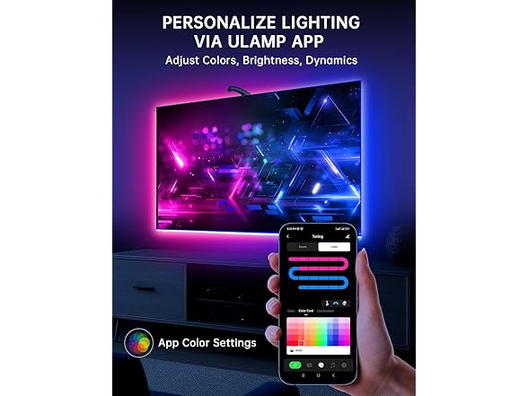 QTU TV Backlight Sync to Screen