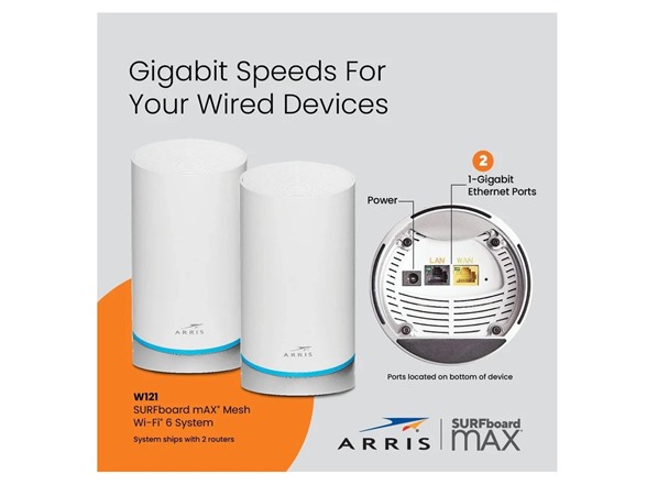 Arris Mesh Wi-Fi Network Bundle
