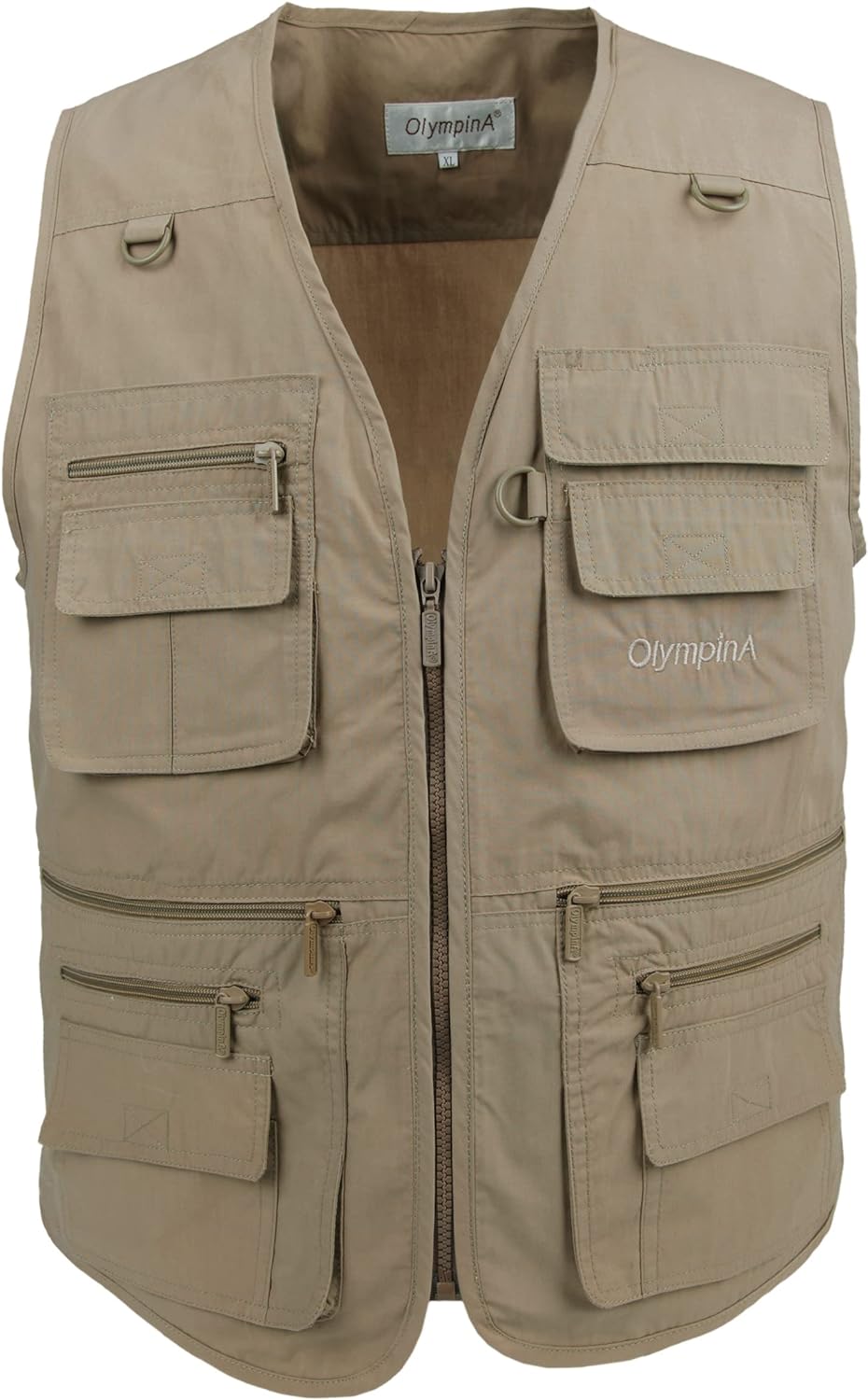 Poplin Outdoors Multi-Pockets Vest - Gallery 13