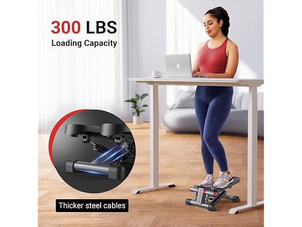 UTRYUP Compact Mini Stepper Machine w/ Bands