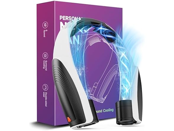 Slientspin Neck Fan 8000mAh