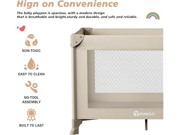 Portable Baby Playard& Playpen