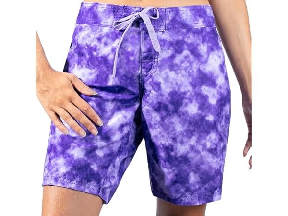 Kanu Surf Women's Purple Board Short (8)