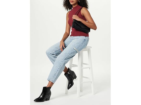 The Drop Women's Sia Pointed Toe Western Ankle Boot