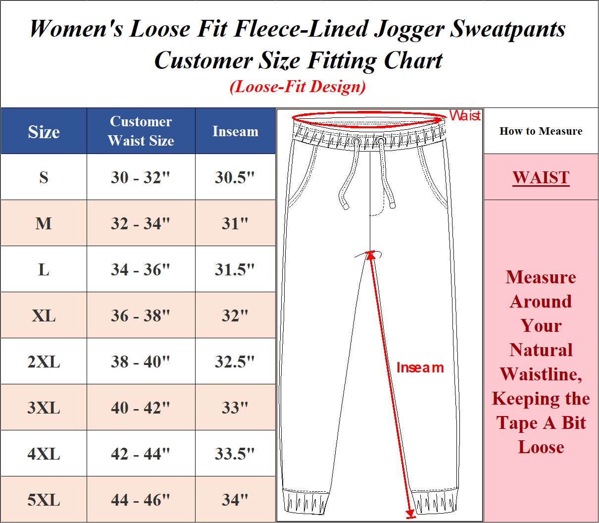 3Pk Asst Womens Loose Fit Fleece Joggers - Gallery 9