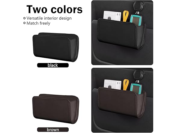 Zikefest Car Trash Can Foldable Black