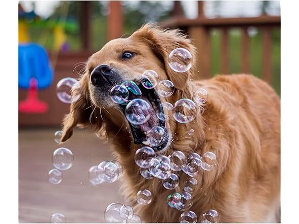 Pet Qwerks Incredibubbles - Peach