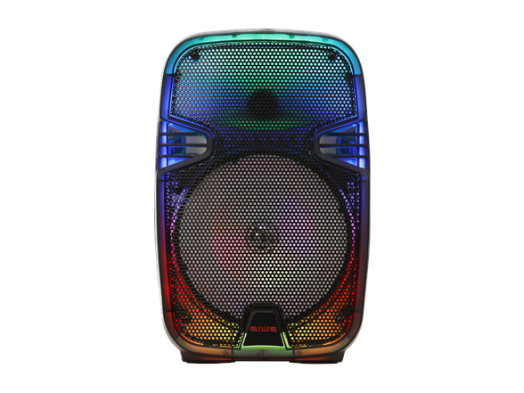 Translucent 8 Light Wireless Speaker