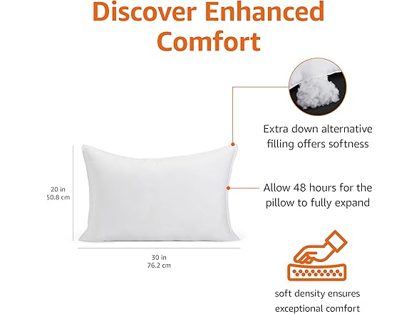 Amazon Basics Down Alternative Pillows