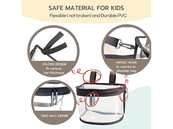 simbable Kids Bike Basket