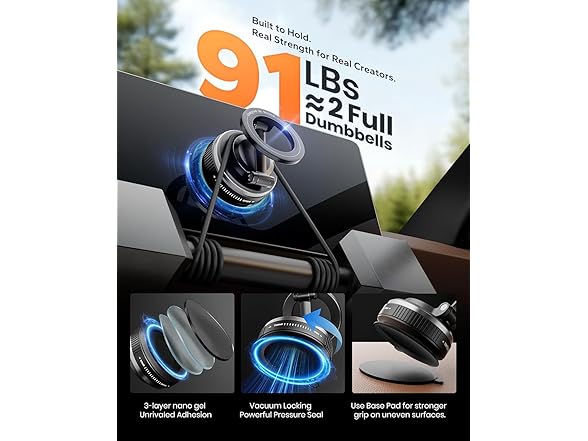 Boowe Magnetic Phone Holder for Car