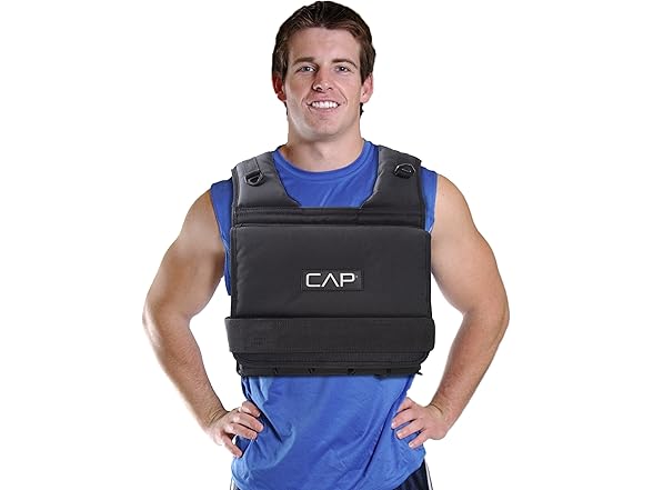CAP Barbell 20 lb Adjustable Weighted Vest