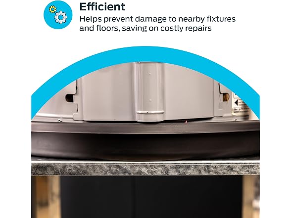 Eastman Water Heater Drain Pan with PVC