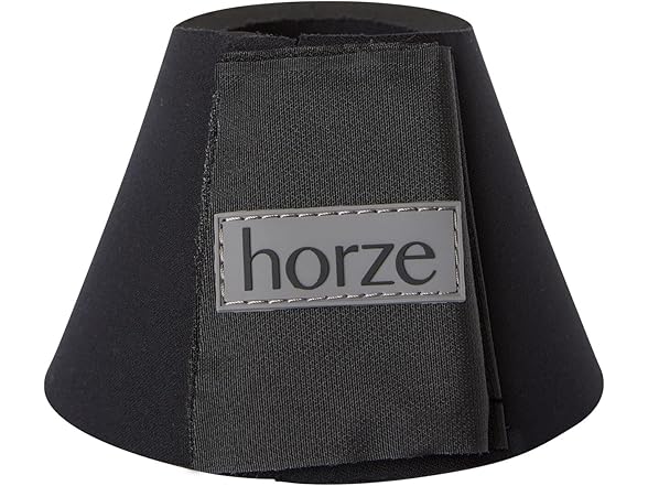 HORZE ProBell Horse Bells, Black, XL