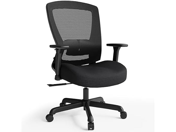 Black, Padded Seat