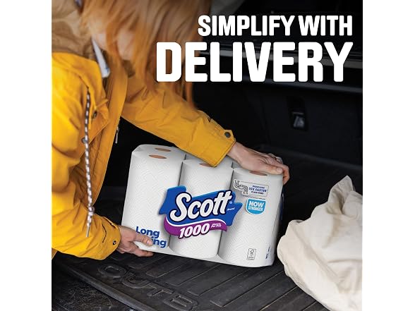 Scott 1000 Toilet Paper 8 Rolls 1Ply