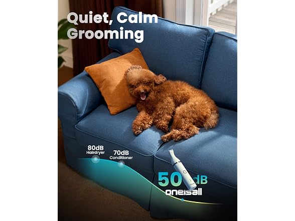 Cordless Dog Trimmer Double Blade