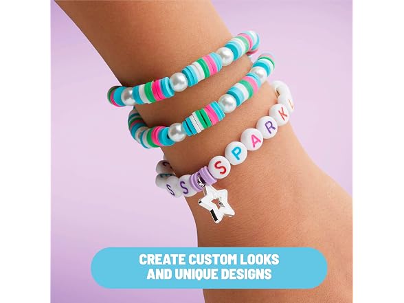 Claire's Girls DIY Bracelet Alphabet Kit