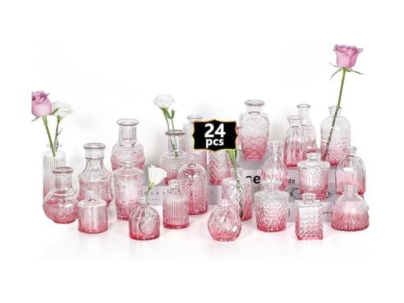 Sawoake Mini Bud Vases Set of 12 As