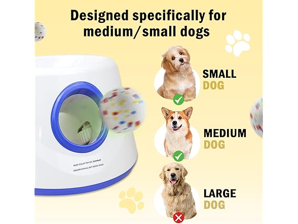 XIMUSON Automatic Dog Ball Launcher