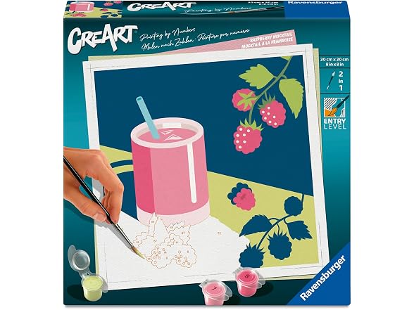 Ravensburger Creart Raspberry Mocktail