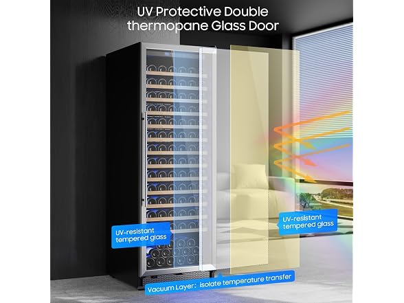 Vushine 24 Inch Wine Cooler