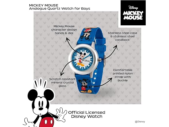 Disney Mickey Mouse Watch Kids'