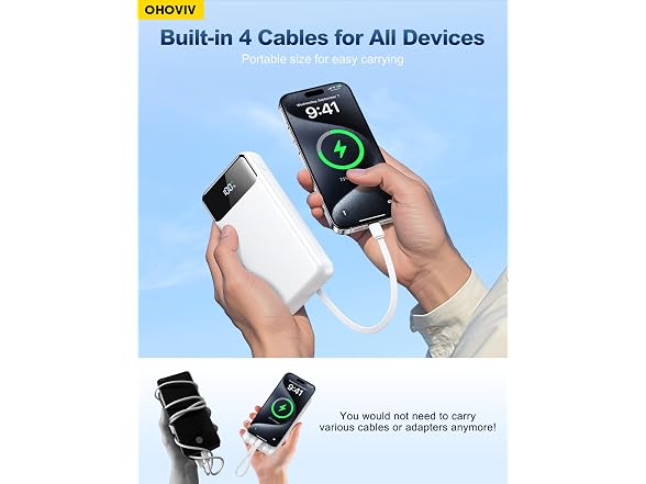 OHOVIV Portable Charger Power Bank