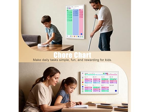 Homlab Digital Calendar 21.5"