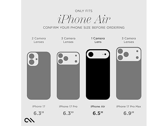 Case-Mate Case-Mate iPhone Air Case [Compatible wi