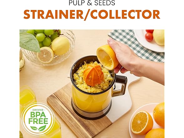 Elite Gourmet 40-Watt Electric Citrus Juicer