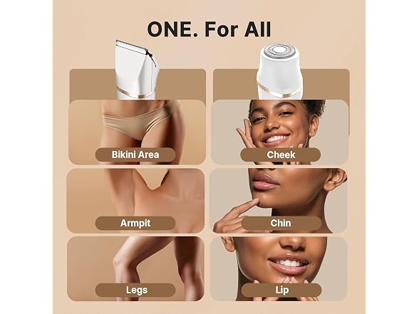 Bikini Trimmer for Women Painless