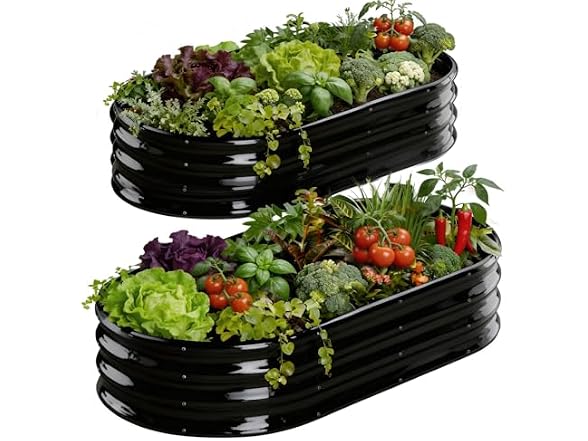 Rakukiri Raised Garden Bed 4FT Planter