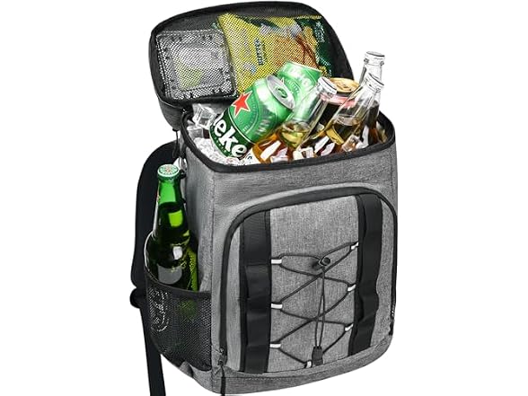 33 Cans Insulated Backpack Cooler