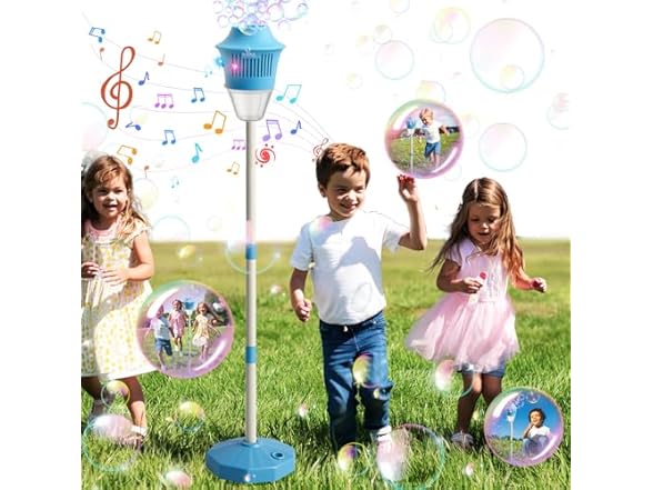 Automatic Bubble Machine w/ LED & Music