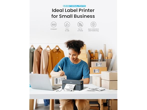 Bluetooth Thermal Shipping Label Printer