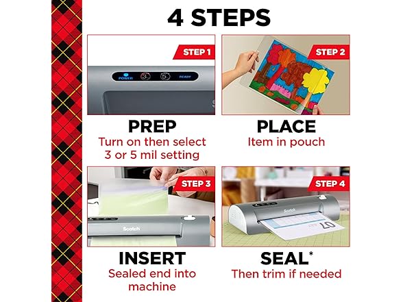 Scotch Thermal Laminator Combo Pack