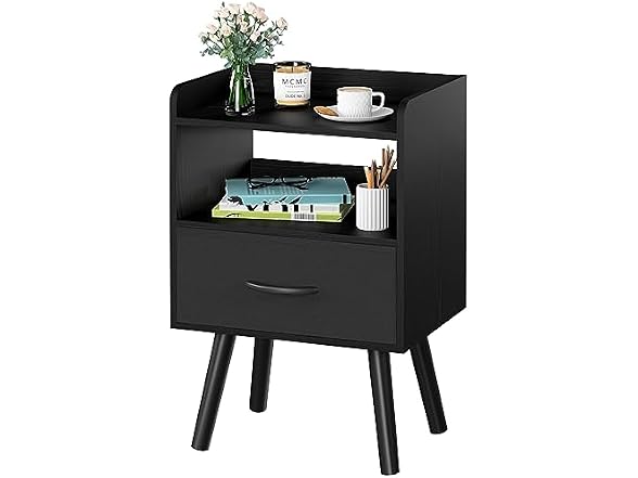 Modern Nightstand with Drawer