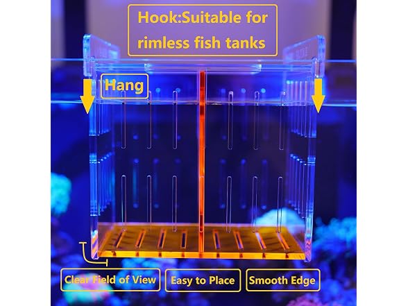 Acrylic Acclimation Box for Saltwater Fish