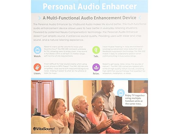 Personal Audio Enhancer Royal Blue