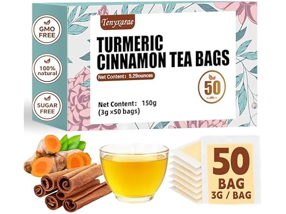 Turmeric Cinnamon Tea bags