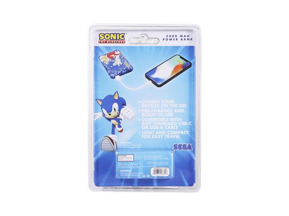 5000MAH Team Sonic Power Bank
