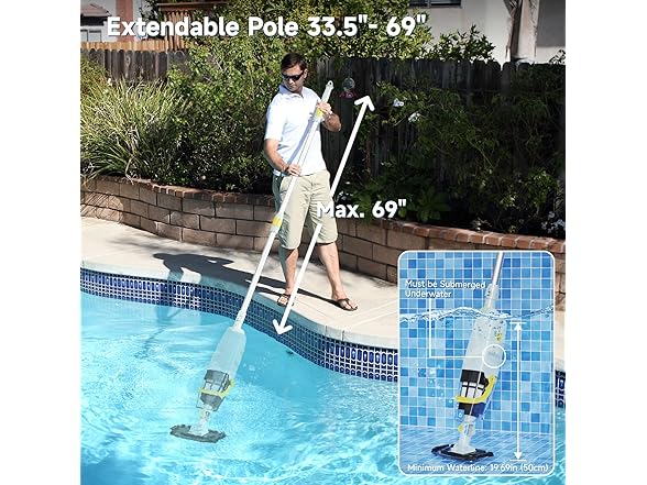 Lydsto Cordless Handheld Pool Vacuum
