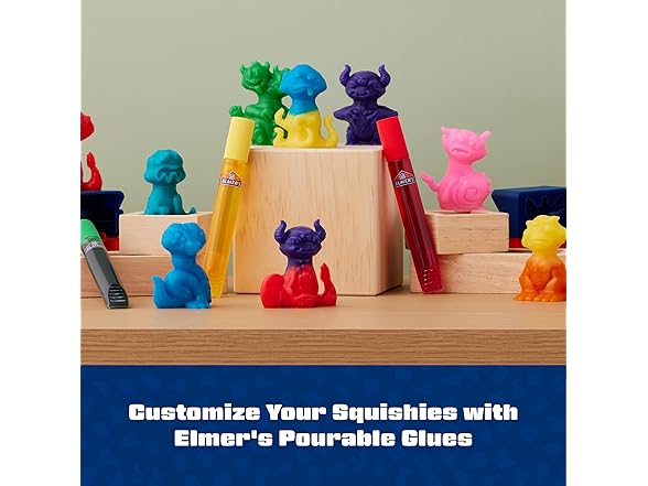 Elmer's Squishies Mix and Match, Kids DIY Activity