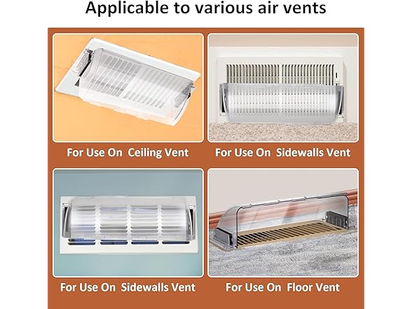 Jazalz Air Vent Deflector, 4-Pack - Gallery 5