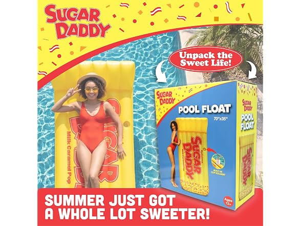 Sugar Daddy Extra Large Pool Float