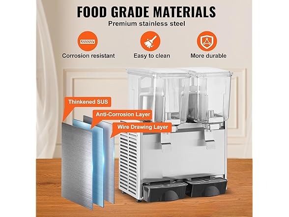 VEVOR Commercial Beverage Dispenser