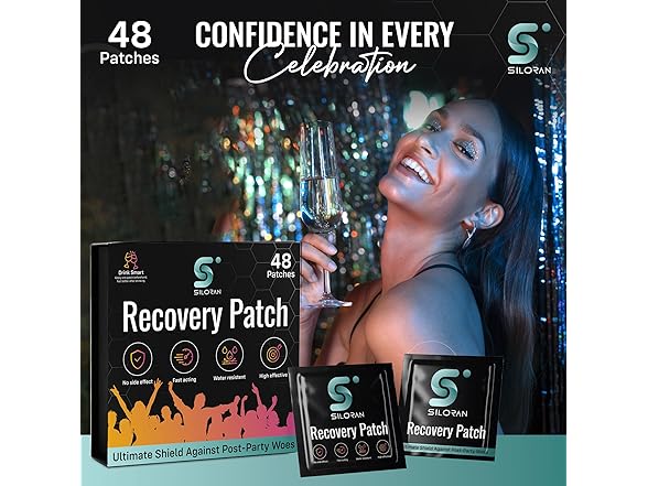 Siloran Recovery Patch - Alcohol Flush